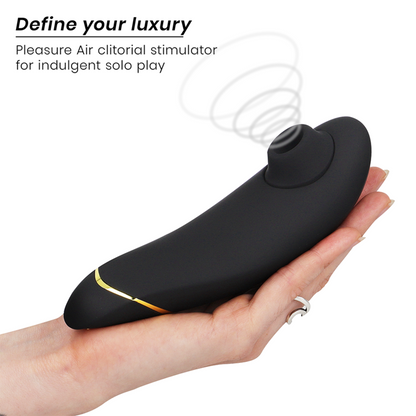 WOMANIZER - PREMIUM 2 BLACK CLITORIS STIMULATOR