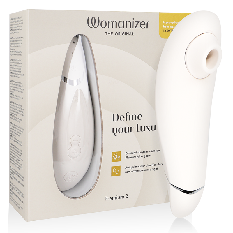 WOMANIZER - PREMIUM 2 CLITORIS STIMULATOR GREY