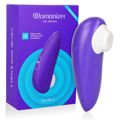 WOMANIZER - STARLET 3 CLITORIS STIMULATOR INDIGO