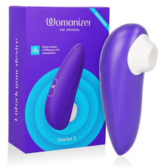 WOMANIZER - STARLET 3 CLITORIS STIMULATOR INDIGO