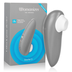 WOMANIZER - STARLET 3 CLITORIS STIMULATOR GREY