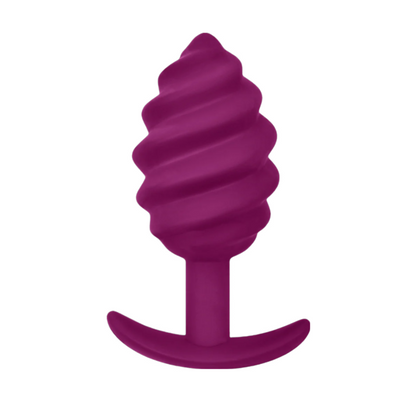 G-VIBE - GPLUG TWIST 2 ANAL PLUG PURPLE