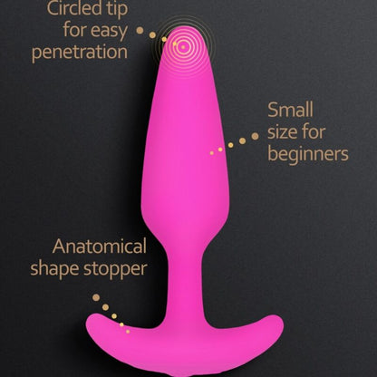 G-VIBE - GPLUG ANAL PLUG VIBRATOR XS FUCHSIA