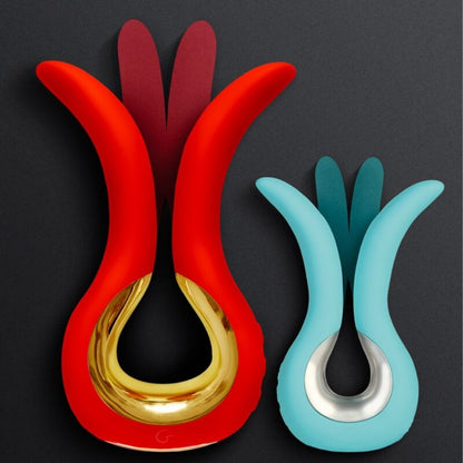 G-VIBE - GVIBE MAXI VIBRATOR WITH TWO FLEXIBLE CORAL TIPS