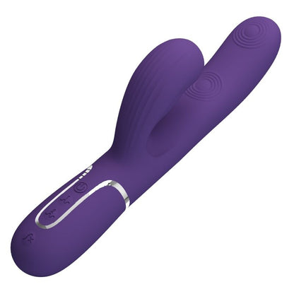 PRETTY LOVE - 3 IN 1 MULTIFUNCTION G-SPOT VIBRATOR PURPLE