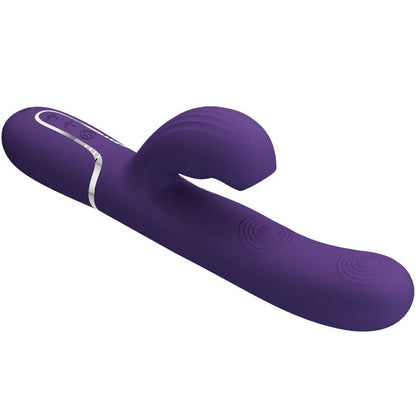 PRETTY LOVE - 3 IN 1 MULTIFUNCTION G-SPOT VIBRATOR PURPLE