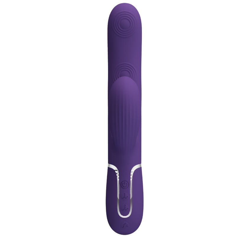 PRETTY LOVE - 3 IN 1 MULTIFUNCTION G-SPOT VIBRATOR PURPLE