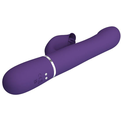 PRETTY LOVE - ZALIN VIBRATOR RABBIT PEARLS 4 IN 1 PURPLE