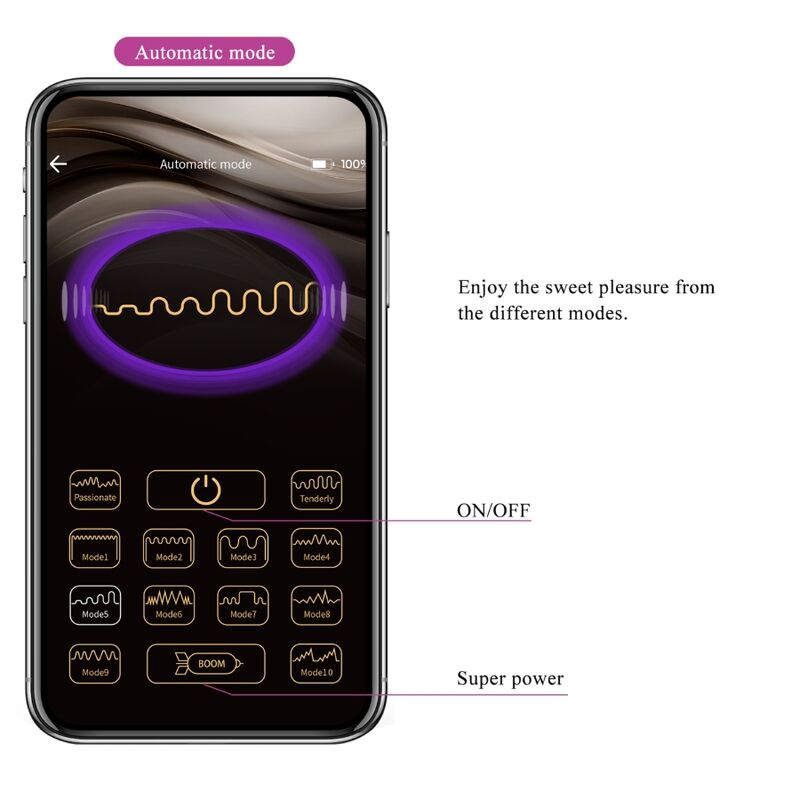 PRETTY LOVE - HECTOR VIBRATOR ELECTROSHOCK FREE APP VIOLET