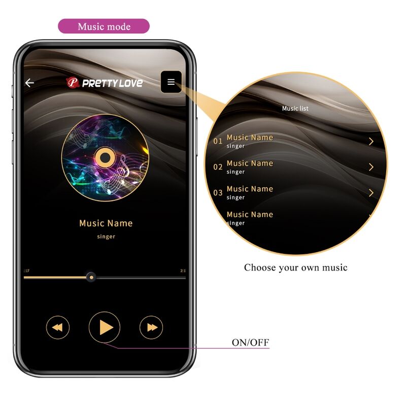 PRETTY LOVE - HECTOR VIBRATOR ELECTROSHOCK FREE APP VIOLET