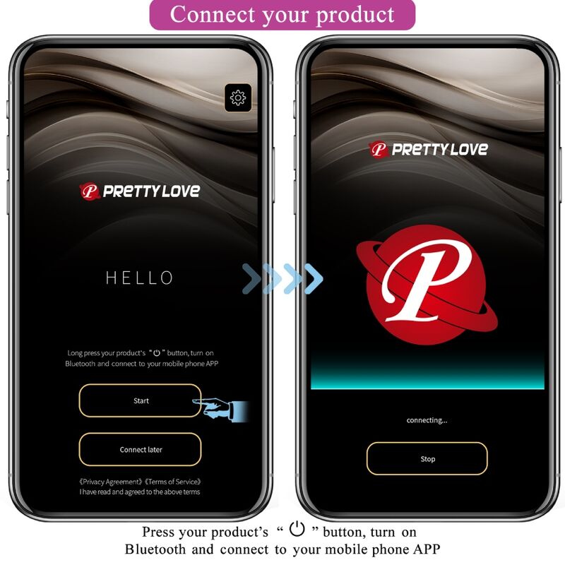 PRETTY LOVE - HECTOR VIBRATOR ELECTROSHOCK FREE APP VIOLET