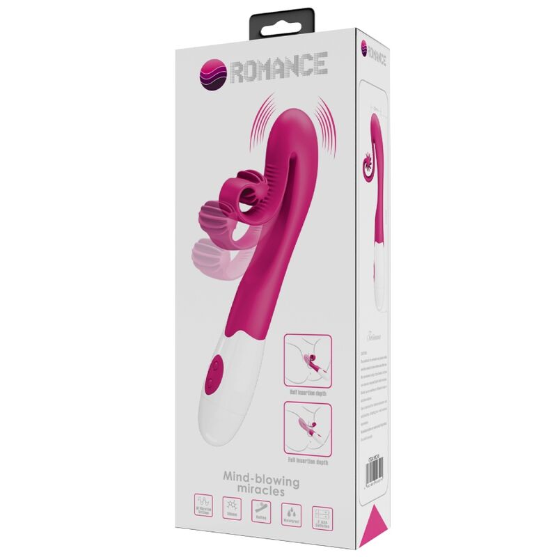 ROMANCE - PINK 30 SPEED VIBRATOR AND STIMULATOR