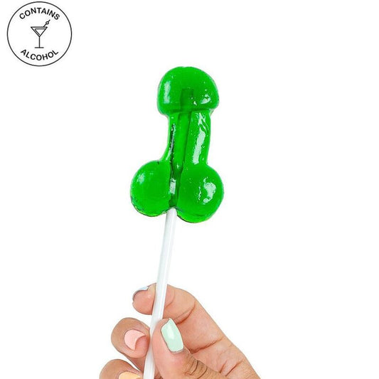 SECRETPLAY - PENIS Gummy Lollipop WITH ALCOHOL MOJITO