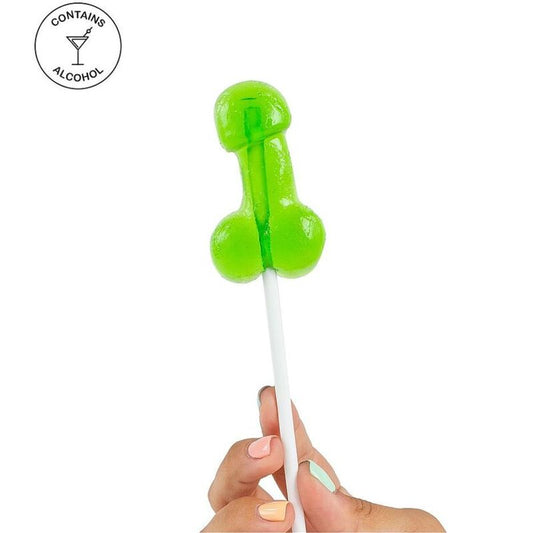 SECRETPLAY - PENIS Gummy Lollipop WITH ALCOHOL CAIPIRINHA