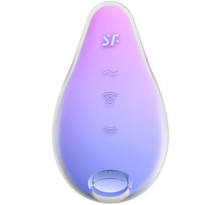 SATISFYER - MERMAID VIBES STIMULATOR &amp; VIBRATOR VIOLET AND PINK