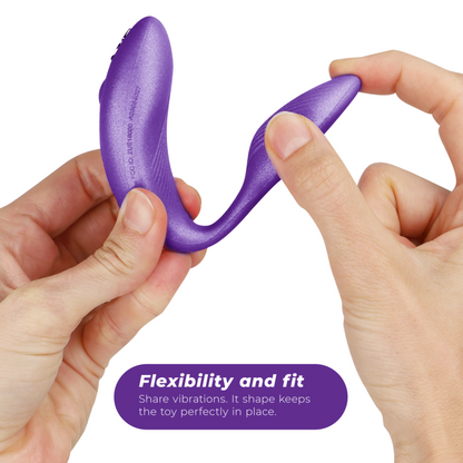 WE-VIBE - CHORUS VIBRATOR FOR COUPLES WITH SQUEEZE CONTROL - LILAC