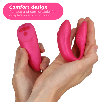 WE-VIBE - CHORUS VIBRATOR FOR COUPLES WITH SQUEEZE CONTROL - PINK