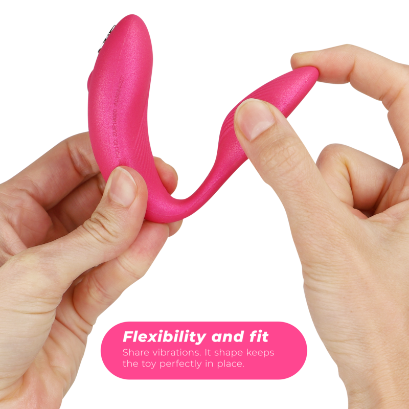 WE-VIBE - CHORUS VIBRATOR FOR COUPLES WITH SQUEEZE CONTROL - PINK