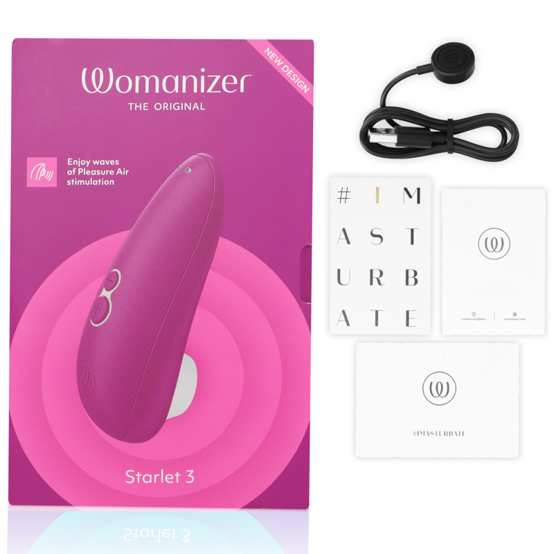 WOMANIZER - STARLET 3 VIOLET CLITORIS STIMULATOR