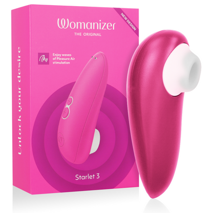 WOMANIZER - STARLET 3 PINK CLITORIS STIMULATOR