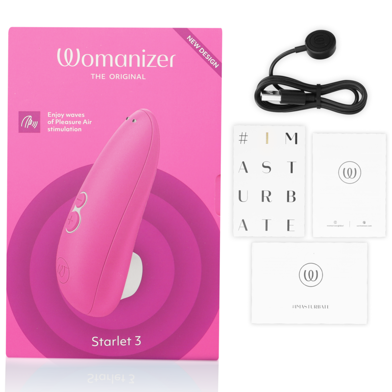 WOMANIZER - STARLET 3 PINK CLITORIS STIMULATOR