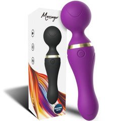 ARMONY - FREEZA FLEXIBLE HEAD MASSAGER & VIBRATOR VIOLET