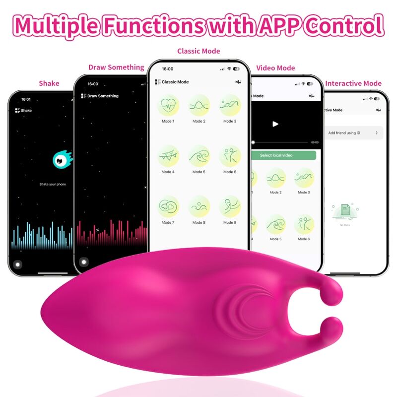 ARMONY - HONEYBEE PANTIES VIBRATING G-SPOT FUCHSIA - FREE APP