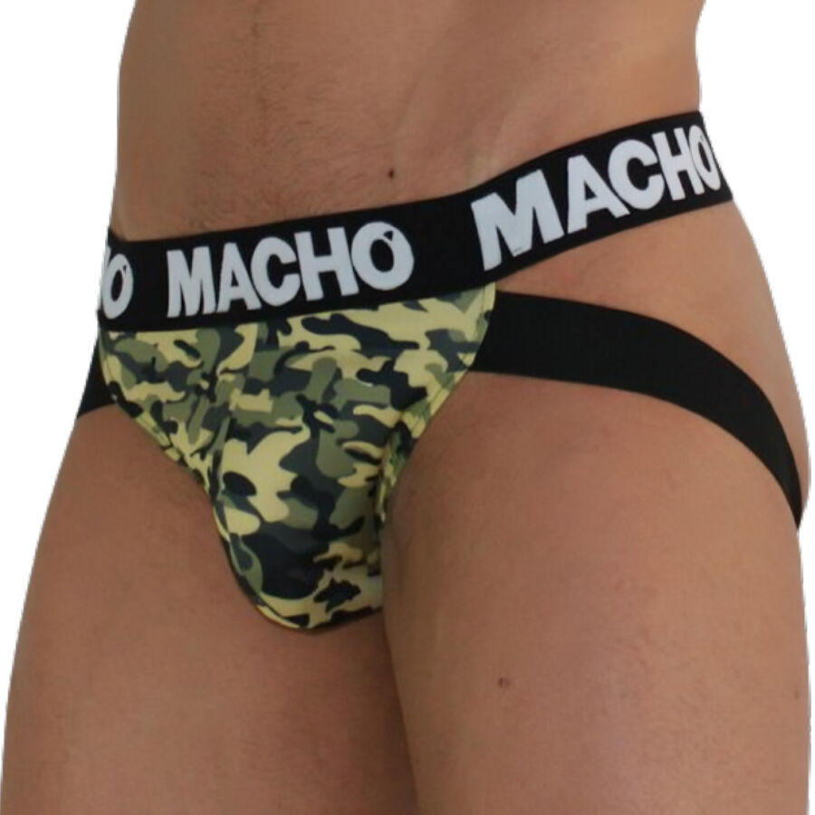 MALE - MX28MV GREEN MILITARY JOCK S