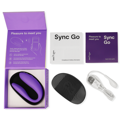 WE-VIBE - SYNC GO DUAL VIOLET STIMULATOR