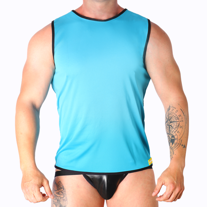 MACHO - CAMISETA AZUL S/M