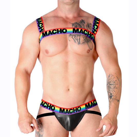 MALE - PRIDE LIMITED DOUBLE HARNESS