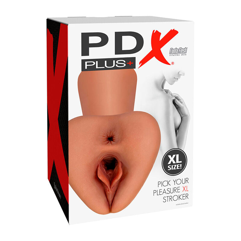 PDX PLUS - PICK YOUR PLEASURE REALISTIC MASTURBATOR XL MULATO