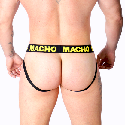 MALE - MX25A JOCK LYCRA YELLOW S