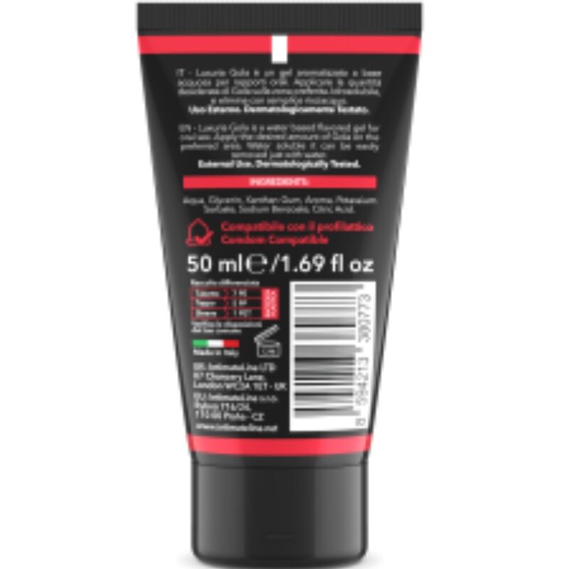 INTIMATELINE LUXURIA - GOLA STRAWBERRY ORAL GEL 50 ML