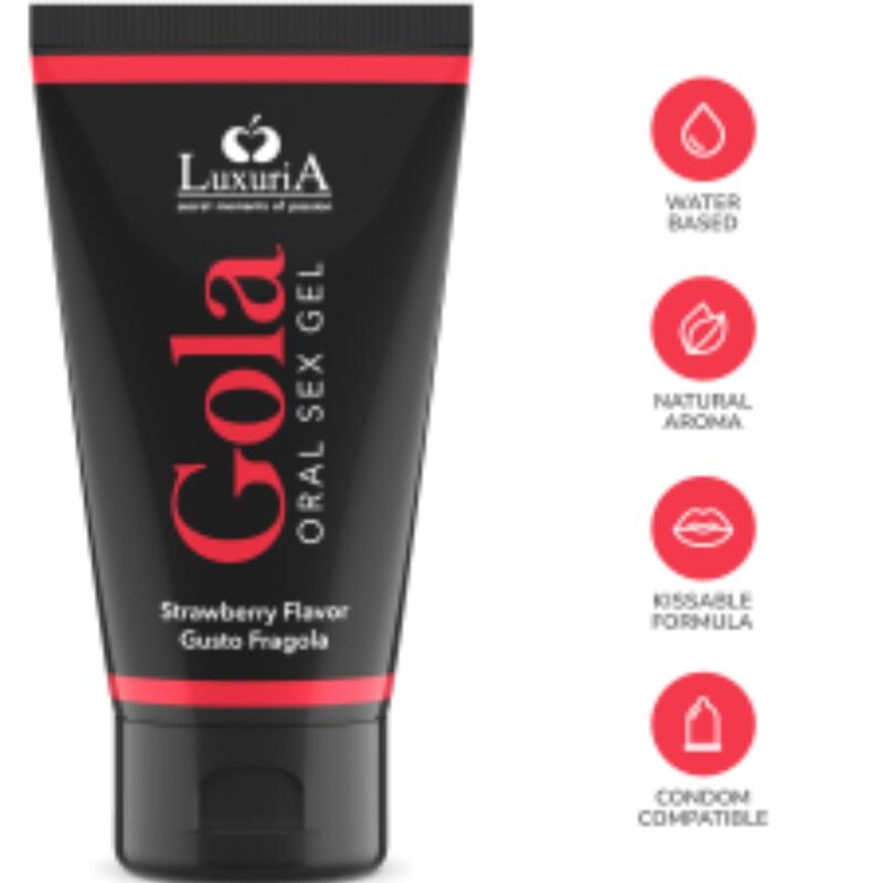 INTIMATELINE LUXURIA - GOLA STRAWBERRY ORAL GEL 50 ML