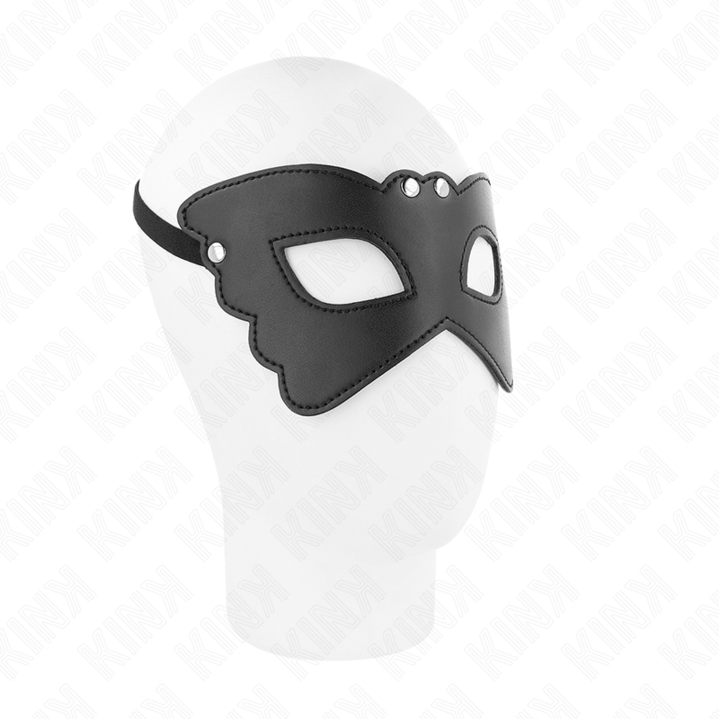 KINK - BUTTERFLY-SHAPED FAUX LEATHER MASK 20 x 9 CM