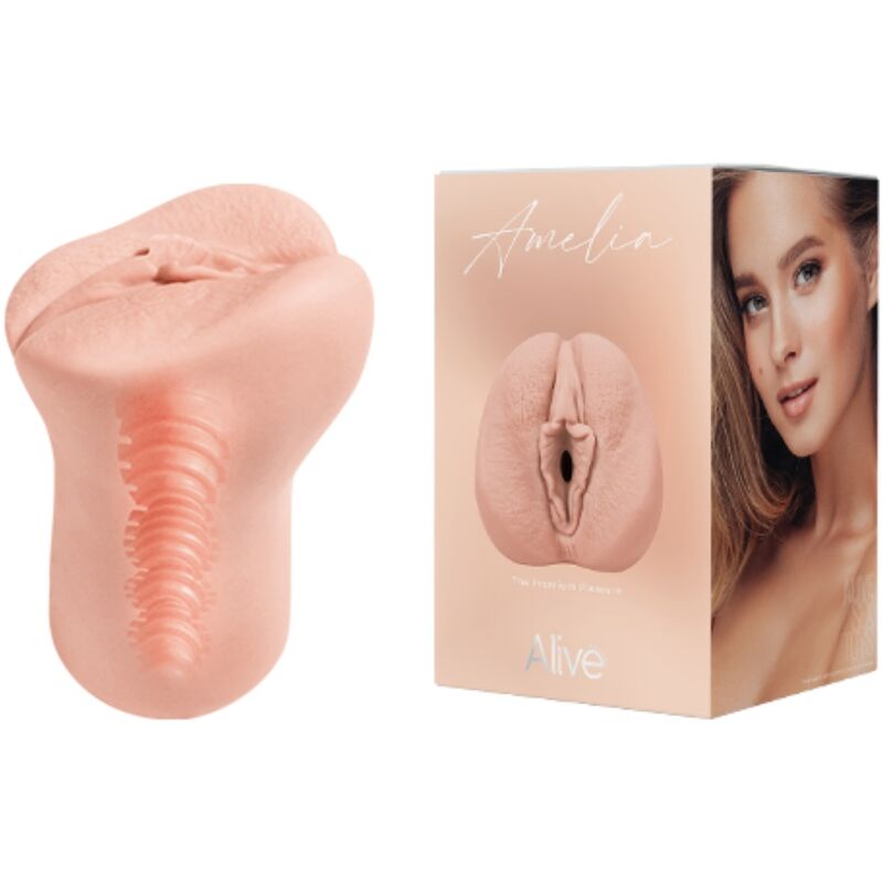 ALIVE - AMELIA MASTURBADOR MASCULINO VAGINA SUPER REALÍSTICO NATURAL