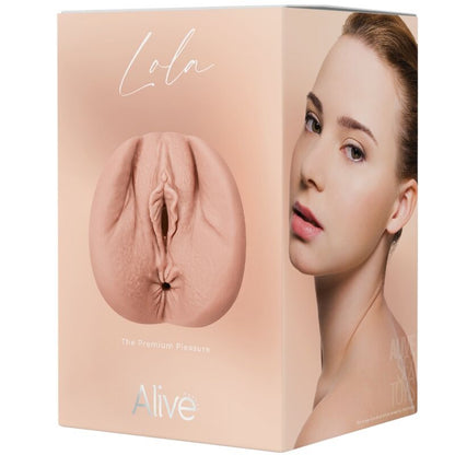 ALIVE - LOLA DOUBLE MALE MASTURBADOR VAGINA &amp; ANUS SUPER REALISTIC NATURAL