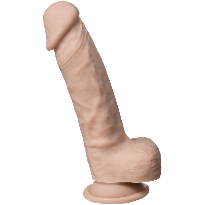 SILEXD - MODEL 1 REAL SKIN REALISTIC THERMO REACTIVE PENIS 17.8 CM PREMIUM SILEXPAN NATURAL