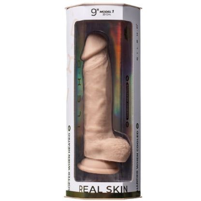 SILEXD - REAL SKIN SUPER REALISTIC THERMO REACTIVE PENIS 23 CM PREMIUM SILEXPAN NATURAL