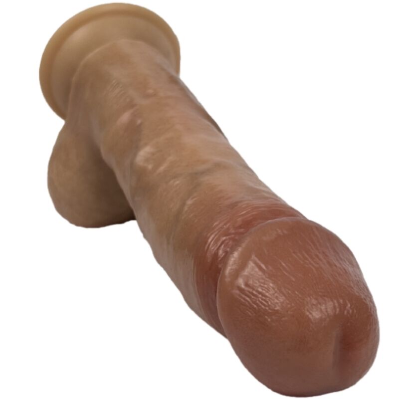 SILEXD - MODEL 2 REAL SKIN SUPER REALISTIC THERMO REACTIVE PENIS 21 CM PREMIUM SILEXPAN MULATO