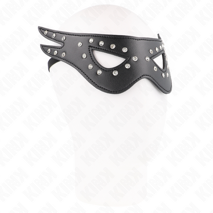 KINK - SEXY FAUX LEATHER MASK MODEL 2 27 x 13 CM