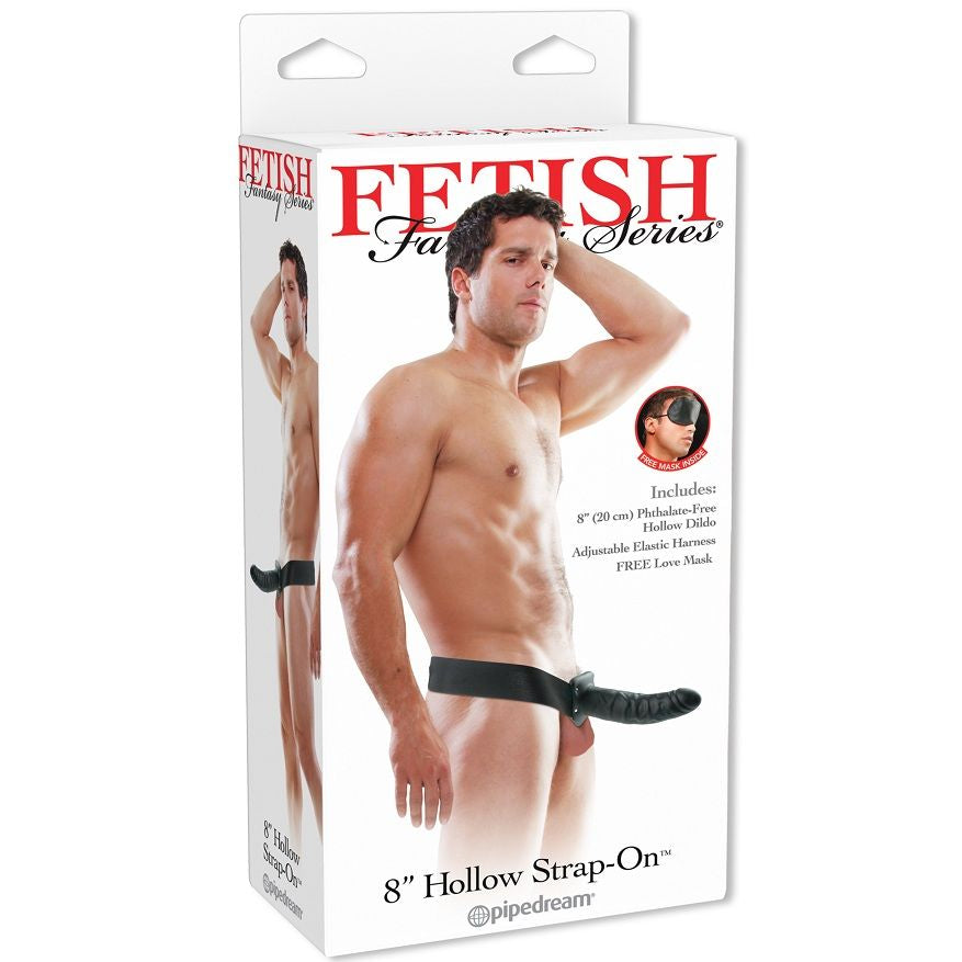 FETISH FANTASY SERIES - 19 CM BLACK HOLLOW HARNESS