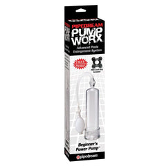 PUMP WORX - BEGINNER'S ERECTION PUMP TRANSPARENT 