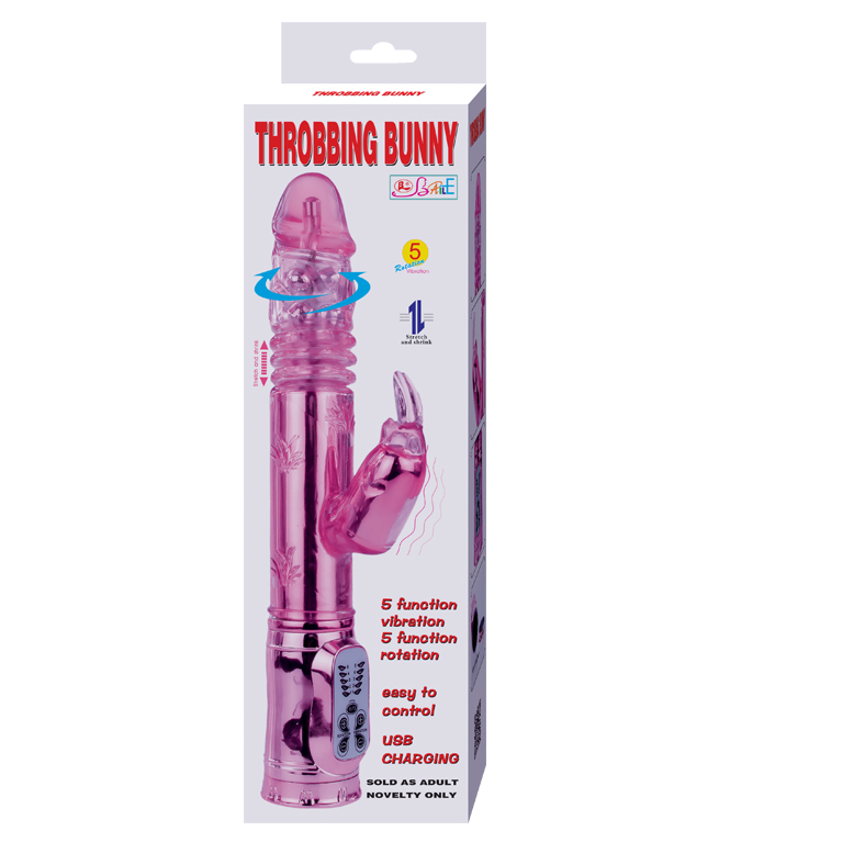 DANCE - THROBBING BUNNY PINK RAMPANT ROTATOR