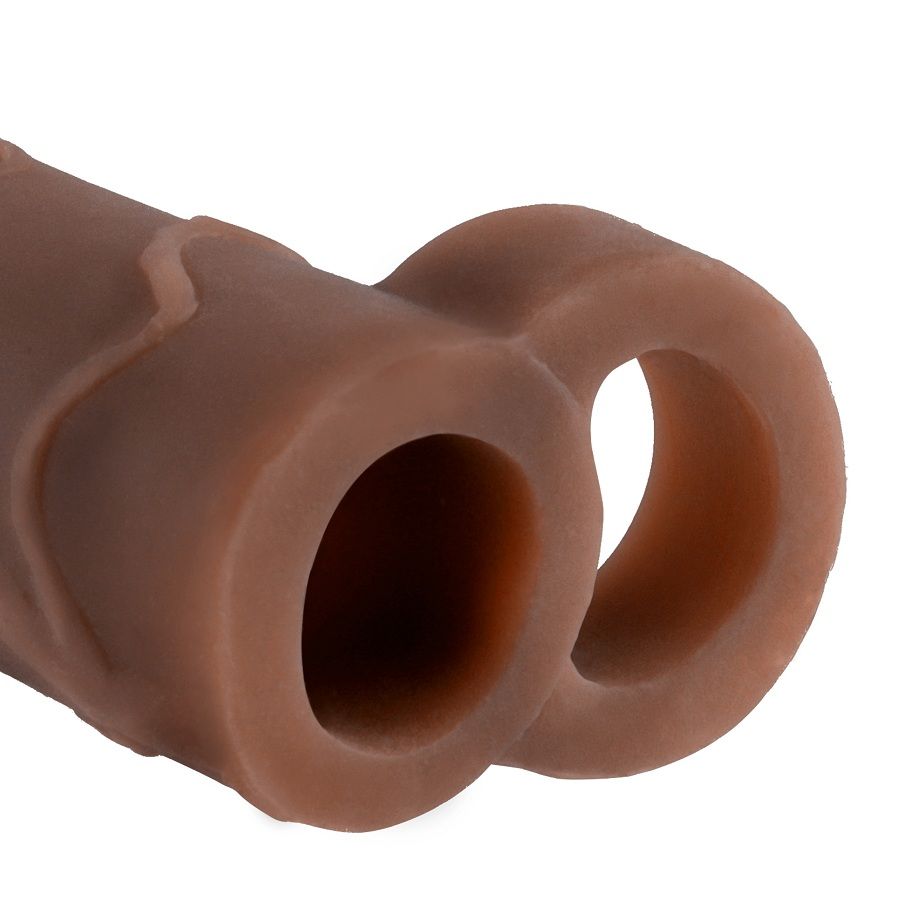 FANTASY X- TENSIONS - PERFECT 2 PENIS EXTENSION WITH BROWN STRAP