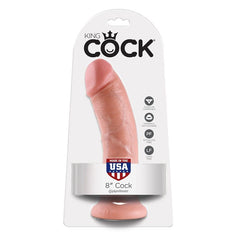 KING COCK - 8 NATURAL PENIS 20.3 CM