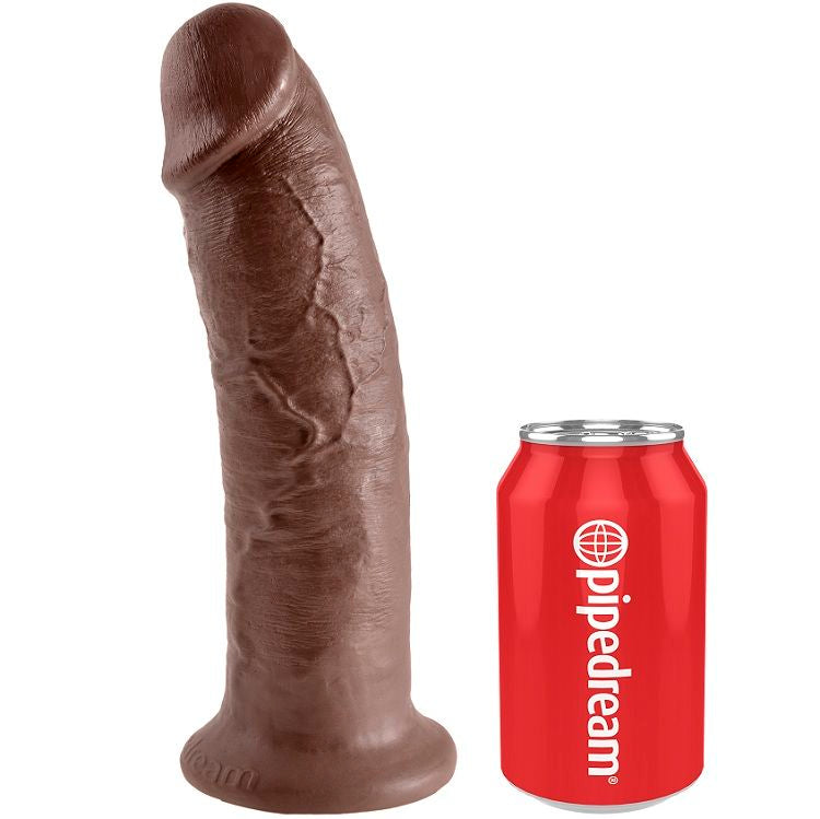 KING COCK - 10 BROWN PENIS 25.4 CM