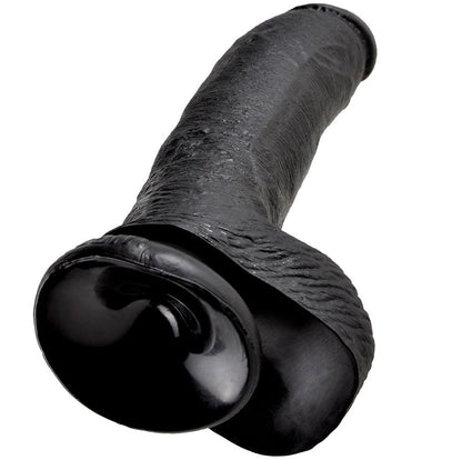 KING COCK - 9 REALISTIC BLACK PENIS 22.9 CM