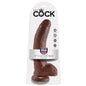 KING COCK - 9 REALISTIC BROWN PENIS 22.9 CM